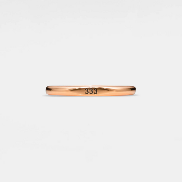 Angel Number Stacking Band Ring