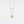 Solid 14k Gold Peridot Butterfly Necklace