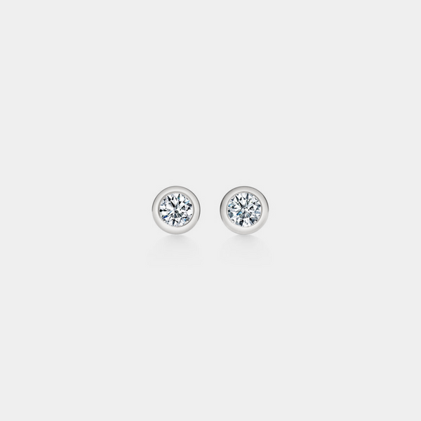 Moissanite Dainty Small Ball Stud Earrings