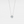 Round Moissanite Wedding Pendant Necklace