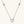 Moissanite Heart Charm Wedding Necklace