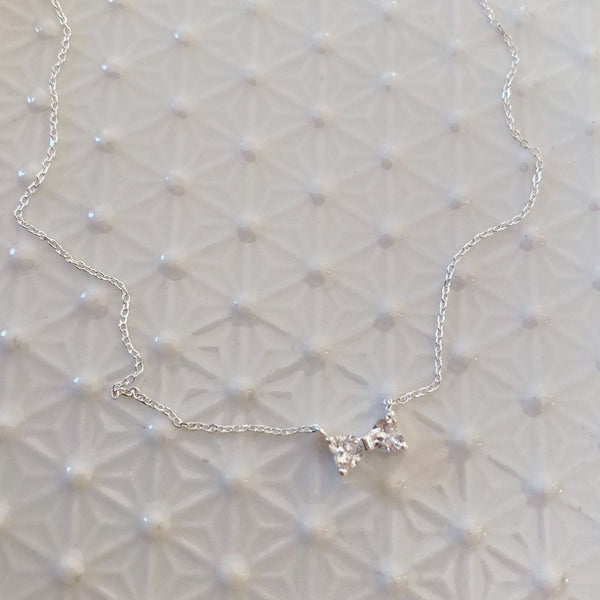 Dainty Bow Tie charm Necklace