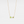 Solid 14k Gold Peridot Bow Tie Necklace