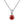 Four-Prong Birthstone Pendant Necklace