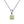 Four-Prong Birthstone Pendant Necklace