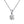 Four-Prong Birthstone Pendant Necklace