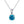 Four-Prong Birthstone Pendant Necklace