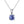 Four-Prong Birthstone Pendant Necklace