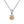 Four-Prong Birthstone Pendant Necklace