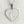 Initial Letter Heart Shell Necklace