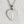 Initial Letter Heart Shell Necklace