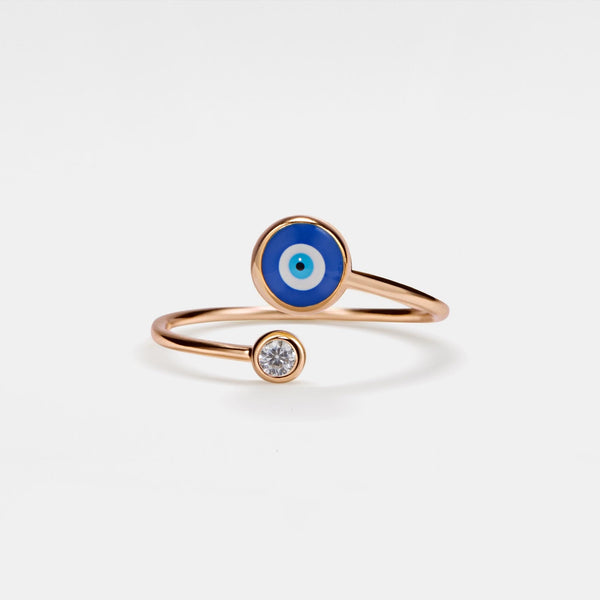 Evil Eye Nazar Bypass Ring