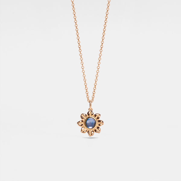 Sunflower Photo Projection Necklace