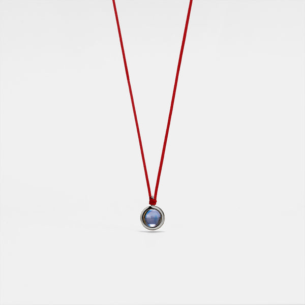 Custom Photo Projection Red Rope Necklace