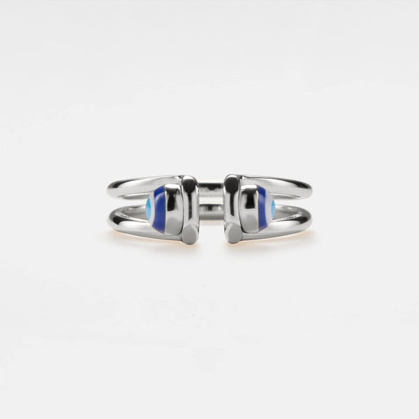 Evil Eye Nazar Stacking Ring