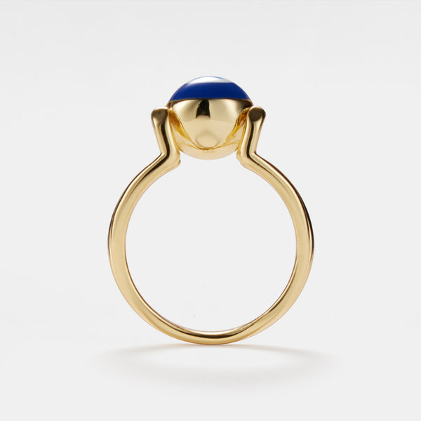 Evil Eye Blue Nazar Statement Ring