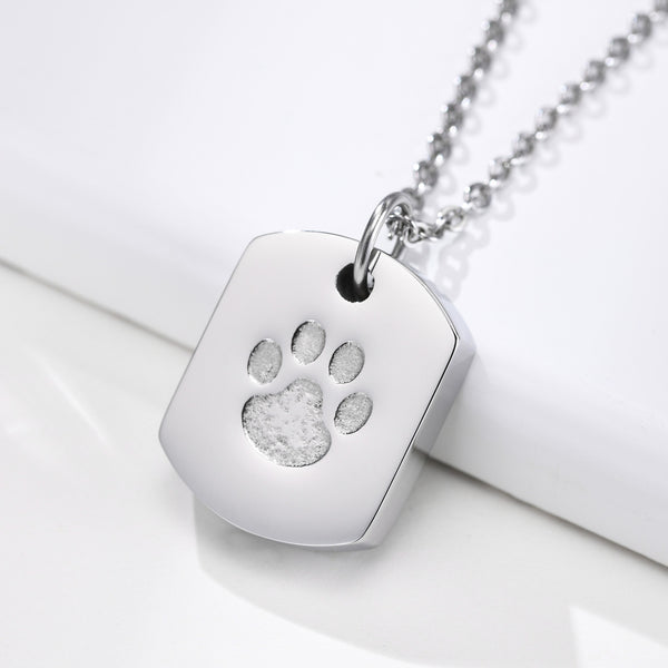 Human Ash Pet Memorial Urn Necklace