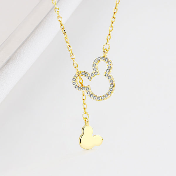 Mickey Mouse Charm Lariat Y Necklace