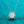 Moissanite Halo Circle Wedding Necklace