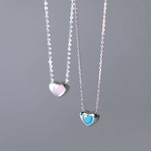 Dainty Heart Pendant Necklace