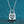 Moissanite Lock Dancing Stone Necklace