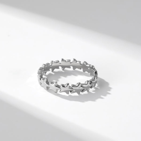 Dainty Star Stackable Ring