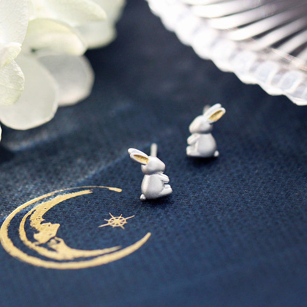 Bunny Rabbit Stud Earrings