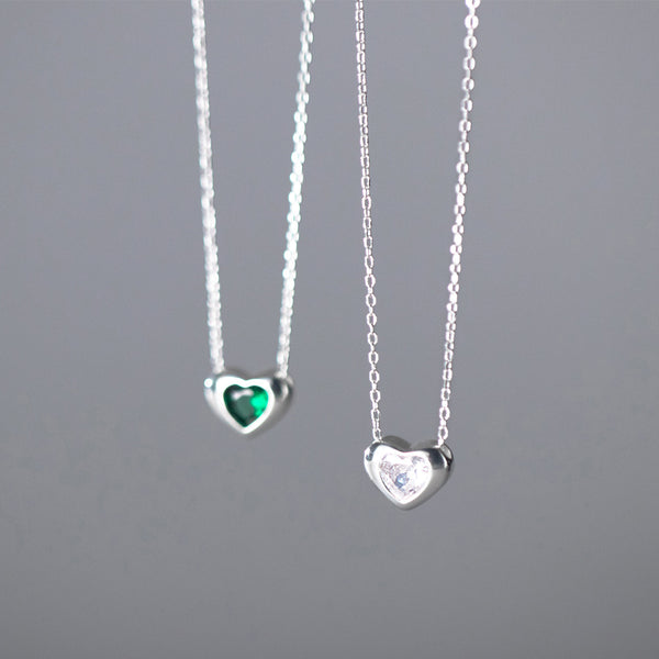 Dainty Heart Pendant Necklace