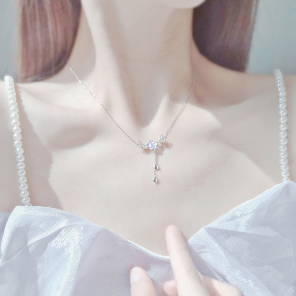 Dainty Cherry Blossom Necklace