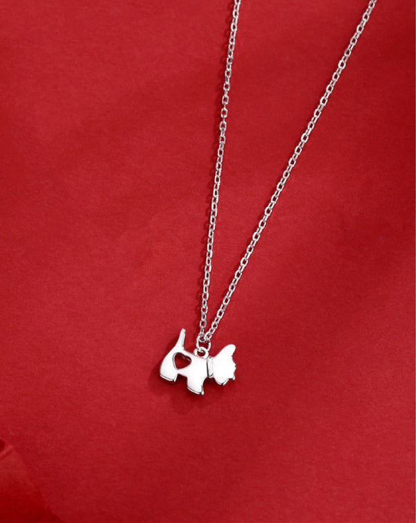 Cute Pet Dog Pendant Necklace