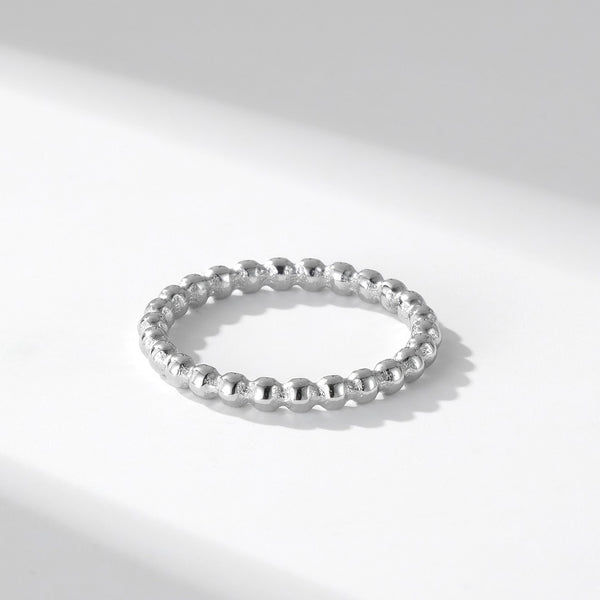 Round Ball Stackable Ring