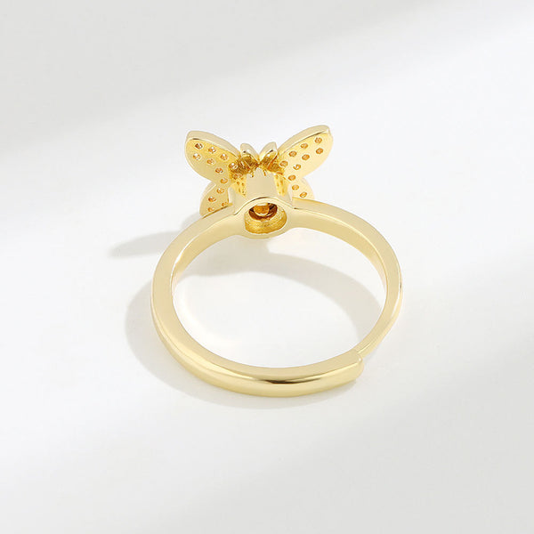 Butterfly Anxiety Fidget Spinner Ring