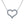 Moissanite Heart Pendant Necklace