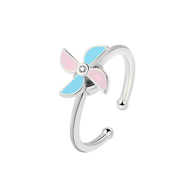 Windmill Anxiety Fidget Spinner Ring