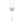 Pink Heart Butterfly Wedding Necklace