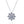 Moissanite Sunflower Wedding Necklace