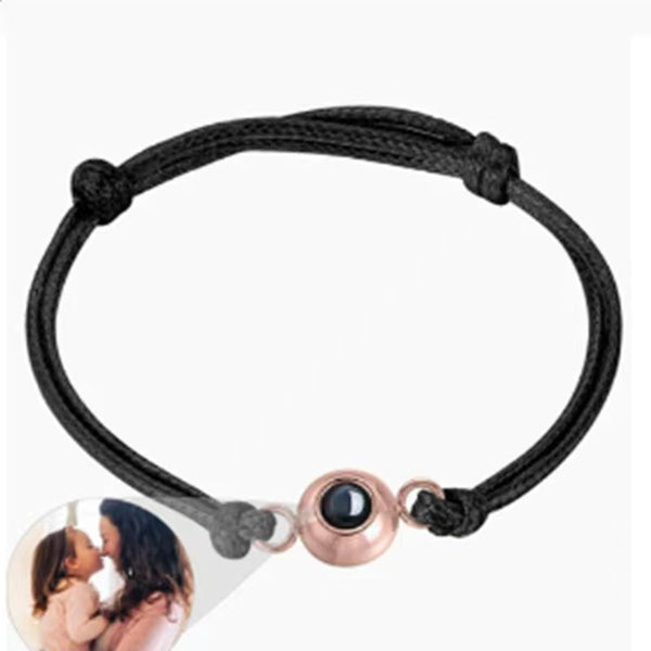 Custom Rope Photo Projection Bracelet