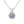 Moissanite Snowflake Wedding Necklace