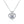 Moissanite Heart Wedding Necklace