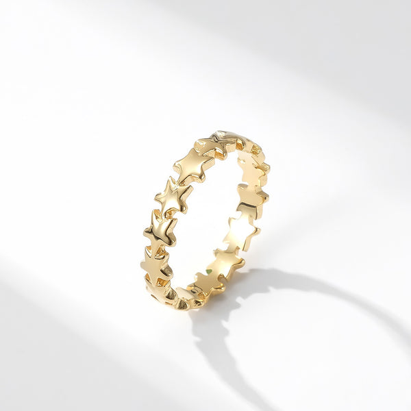 Dainty Star Stackable Ring