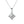 Moissanite Princess Cut Wedding Necklace