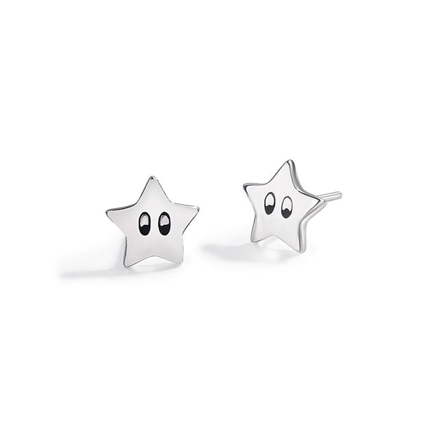 Dainty Star Stud Earrings