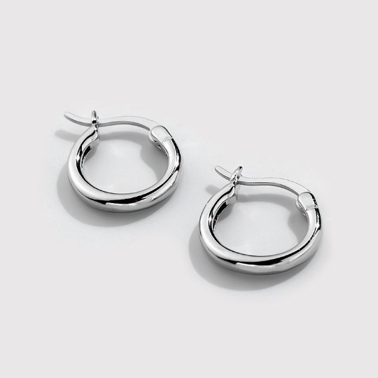 Simple Minimalist Hoop Earrings