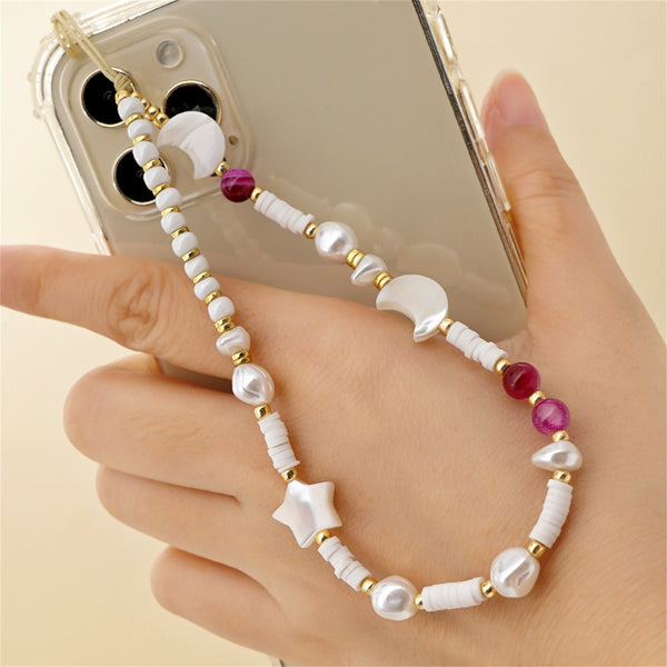 Y2k Boho Beaded Phone Charm Strap