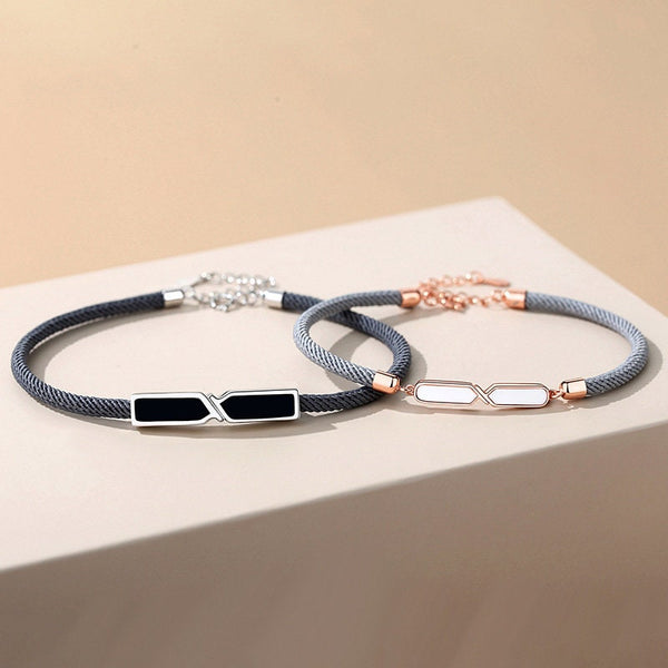 Mobius Strip Couple Matching Bracelet