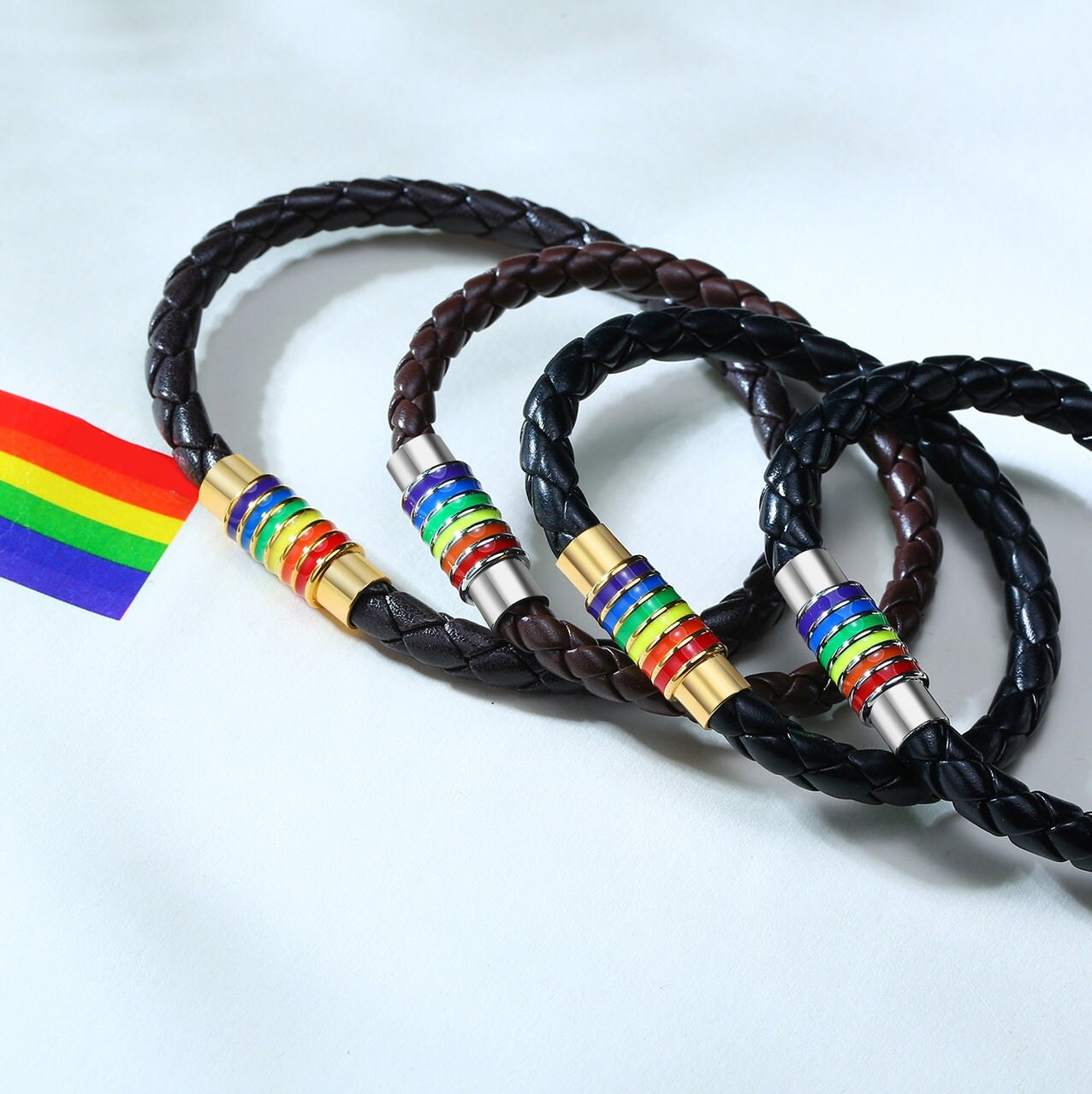 Rainbow Pride Bracelet: Rumi Sumaq Jewelry