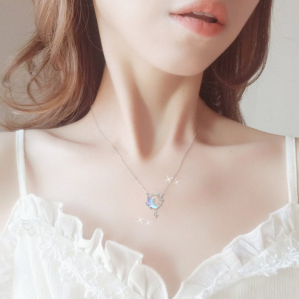 Moon Star Layered Necklace