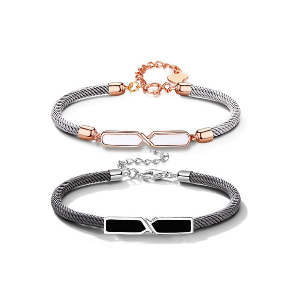 Mobius Strip Couple Matching Bracelet