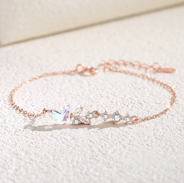 Butterfly Charm Friendship Bracelet