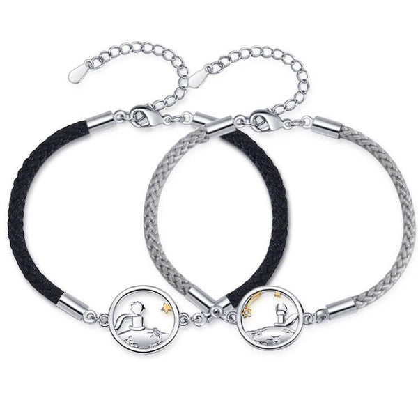 Little Prince Fox Planet Couple Bracelet